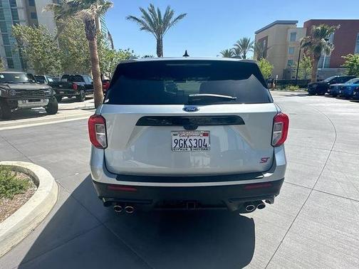 Silver 2023 Ford Explorer ST