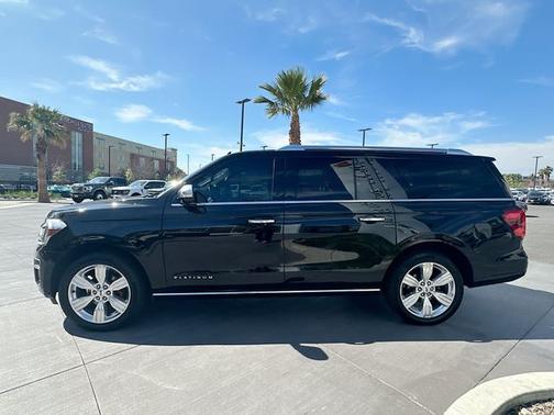 Agate Black Metallic 2023 Ford Expedition Max Platinum