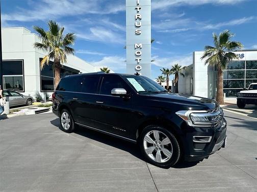 Agate Black Metallic 2023 Ford Expedition Max Platinum