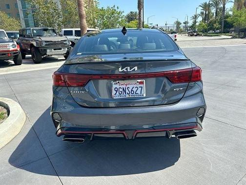 Gray 2023 Kia Forte GT