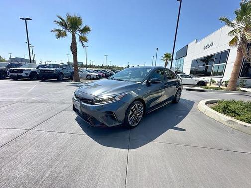 Gray 2023 Kia Forte GT