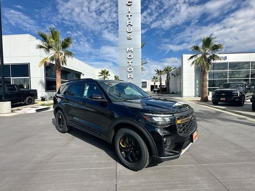 Agate Black Metallic 2026 Ford Explorer Tremor