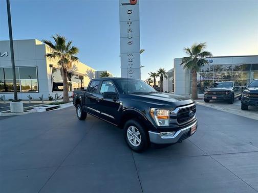 Agate Black Metallic 2022 Ford F-150 XLT