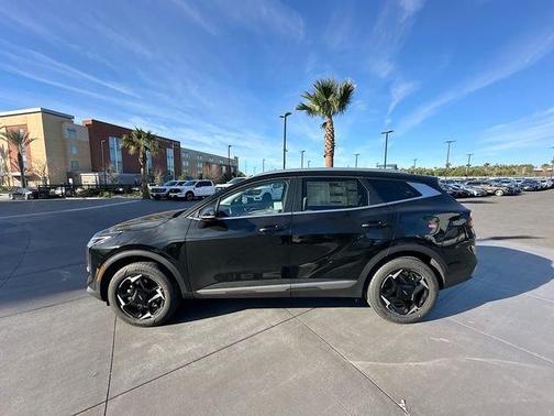 Black 2026 Kia Sportage Hybrid EX