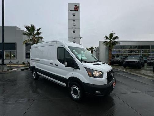 White 2026 Ford Transit-250 148 WB Medium Roof Cargo