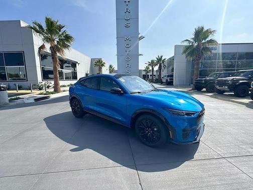 Blue 2026 Ford Mustang Mach-E Premium