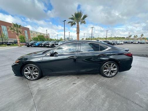 Black 2020 Lexus ES 350 F Sport