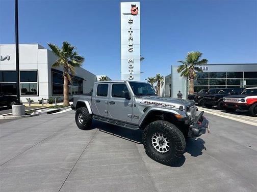 Silver 2020 Jeep Gladiator Rubicon