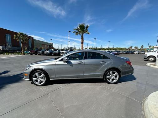 Iridium Silver Metallic 2012 Mercedes-Benz CLS-Class CLS 550