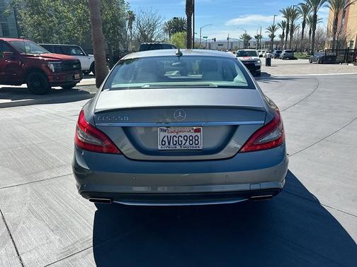 Iridium Silver Metallic 2012 Mercedes-Benz CLS-Class CLS 550