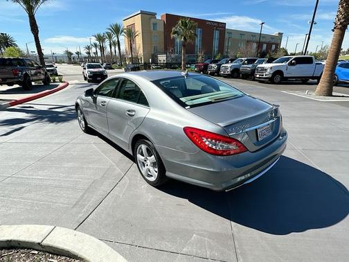 Iridium Silver Metallic 2012 Mercedes-Benz CLS-Class CLS 550