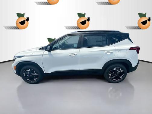 Clear White/Black Roof 2026 Kia Seltos S