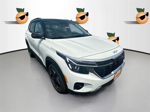 White 2026 Kia Seltos S