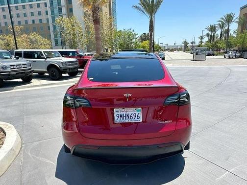 Red 2024 Tesla Model Y Performance