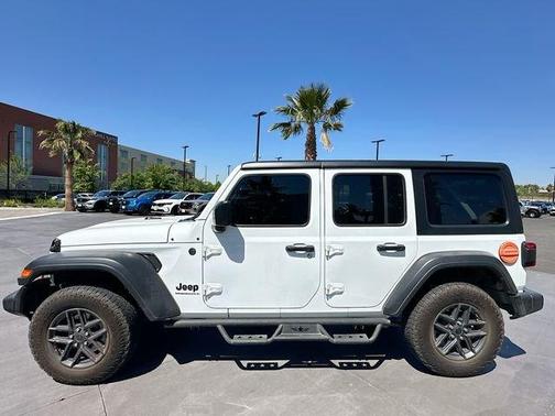 White 2025 Jeep Wrangler Sport