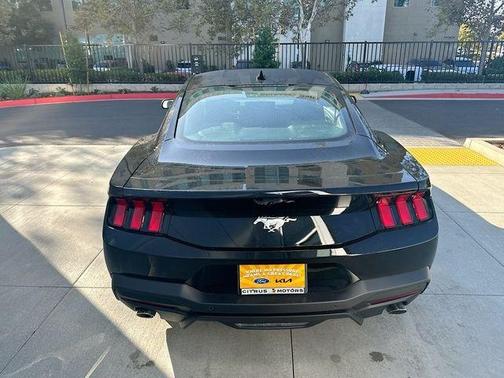 Black 2026 Ford Mustang EcoBoost