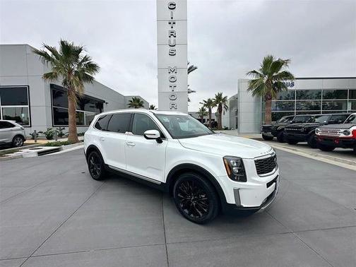 White 2021 Kia Telluride SX