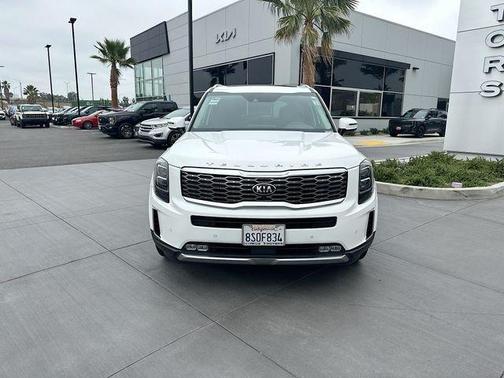 White 2021 Kia Telluride SX