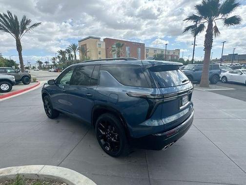 Blue 2024 Chevrolet Traverse RS