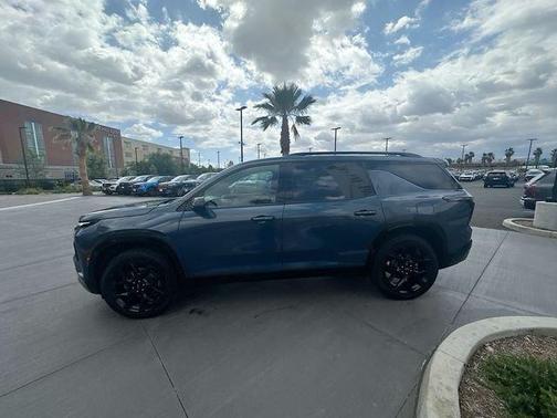 Blue 2024 Chevrolet Traverse RS