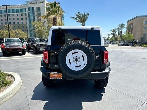 Black 2026 Ford Bronco Heritage Edition