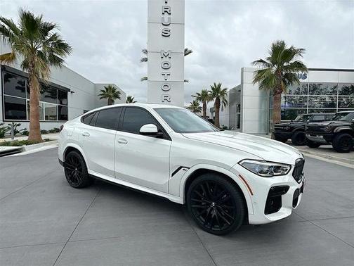 White 2022 BMW X6 xDrive40i