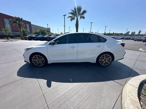 White 2021 Kia Forte GT