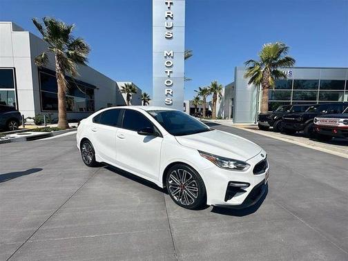 White 2021 Kia Forte GT