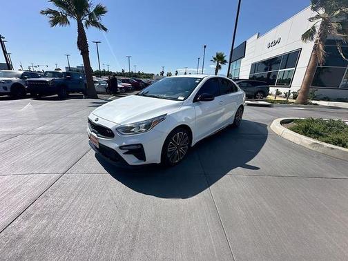 White 2021 Kia Forte GT