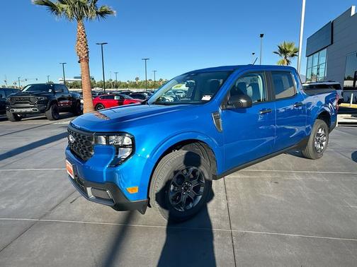 Blue 2026 Ford Maverick XLT