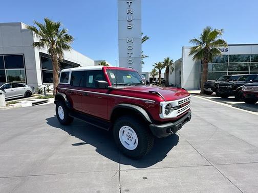 Ruby Red Metallic Tinted Clearcoat 2026 Ford Bronco Heritage Edition