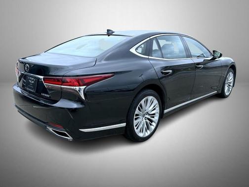 Black 2018 Lexus LS 500 Base