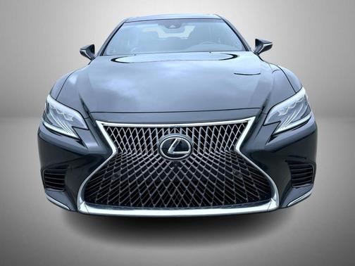 Black 2018 Lexus LS 500 Base