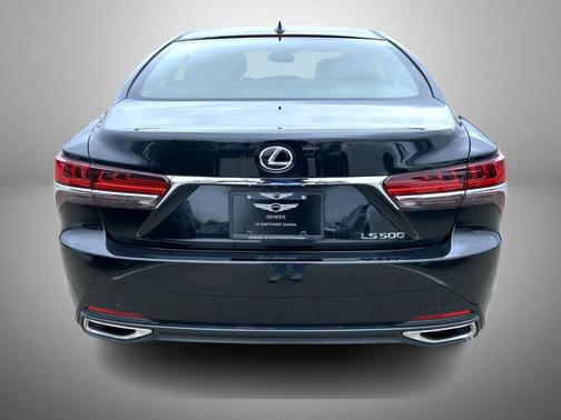 Black 2018 Lexus LS 500 Base