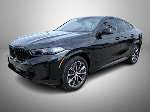 Black Sapphire Metallic 2024 BMW X6 xDrive40i