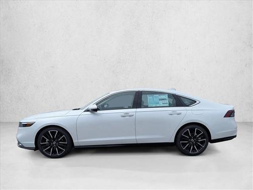Platinum White Pearl 2026 Honda Accord Hybrid Touring