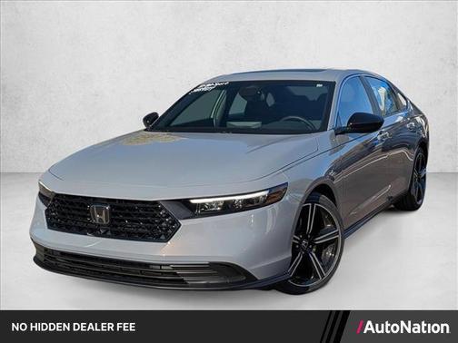 Urban Gray Pearl 2025 Honda Accord Hybrid Sport