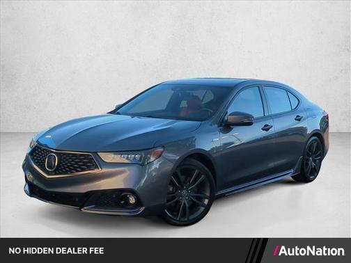 Modern Steel Metallic 2020 Acura TLX Technology