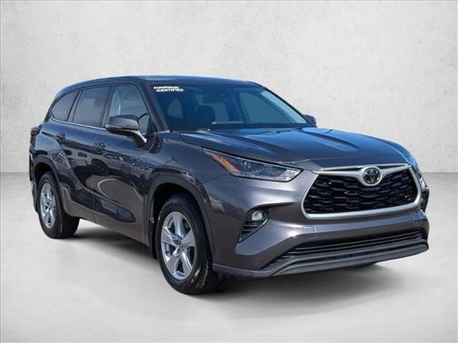 Magnetic Gray Metallic 2021 Toyota Highlander LE