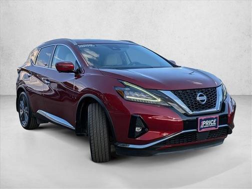 Scarlet Ember Tintcoat 2022 Nissan Murano Platinum Intelligent AWD