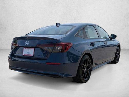 Blue Lagoon Pearl 2026 Honda Civic Hybrid Sport