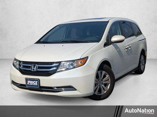 White Diamond Pearl 2016 Honda Odyssey EX-L