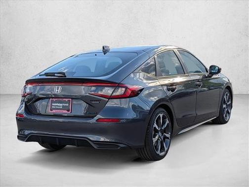 Meteorite Gray Metallic 2026 Honda Civic Hybrid Sport Touring