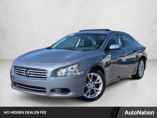 Ocean Gray Metallic 2012 Nissan Maxima S