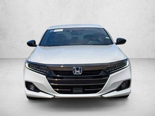 Platinum White Pearl 2022 Honda Accord Hybrid Sport
