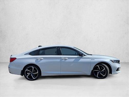 Platinum White Pearl 2022 Honda Accord Hybrid Sport