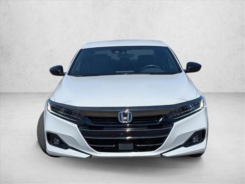 Platinum White Pearl 2022 Honda Accord Hybrid Sport