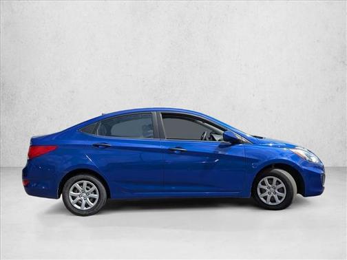 Marathon Blue 2012 Hyundai Accent GLS