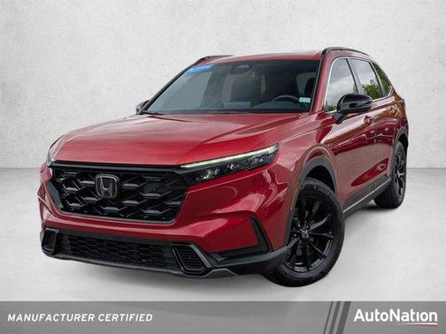 Radiant Red Metallic 2023 Honda CR-V Hybrid Sport FWD