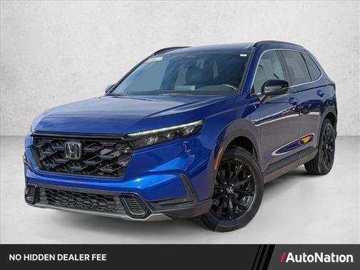 Blue 2024 Honda CR-V Hybrid Sport FWD